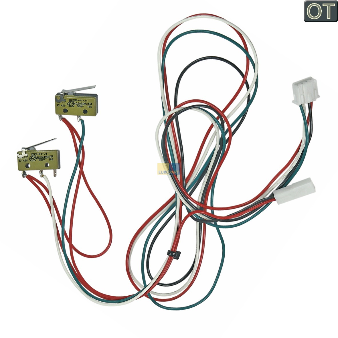 Schalter Mikroschalter an Kabel fr Kaffeeauslauf Schwenkarm-Position (KD-00615278)